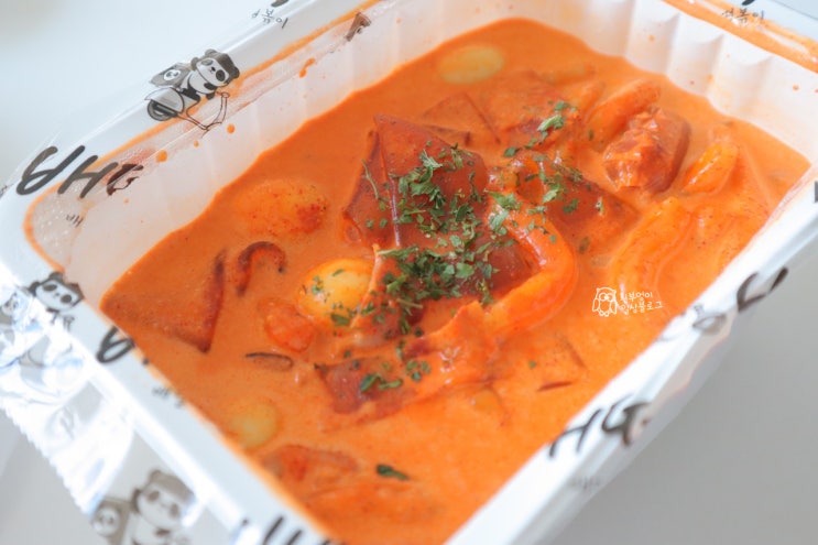 광주 배떡 신창점 로제떡볶이 드디어 배달시켜봄 :D! : 네이버 블로그