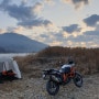 [노지 ] 충주 비내섬 노지 모토캠핑 - 임도 캠핑