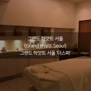 그랜드 하얏트 서울(Grand Hyatt Seoul) / 호텔스파그랜드 하얏트서울 '더스파'