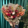 한남동 꽃집 : 브루니아플라워 프리미엄 꽃다발