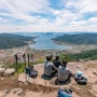 한국의 마터호른으로 불리우는 경남 고성 거류산 산행/백패킹 성지