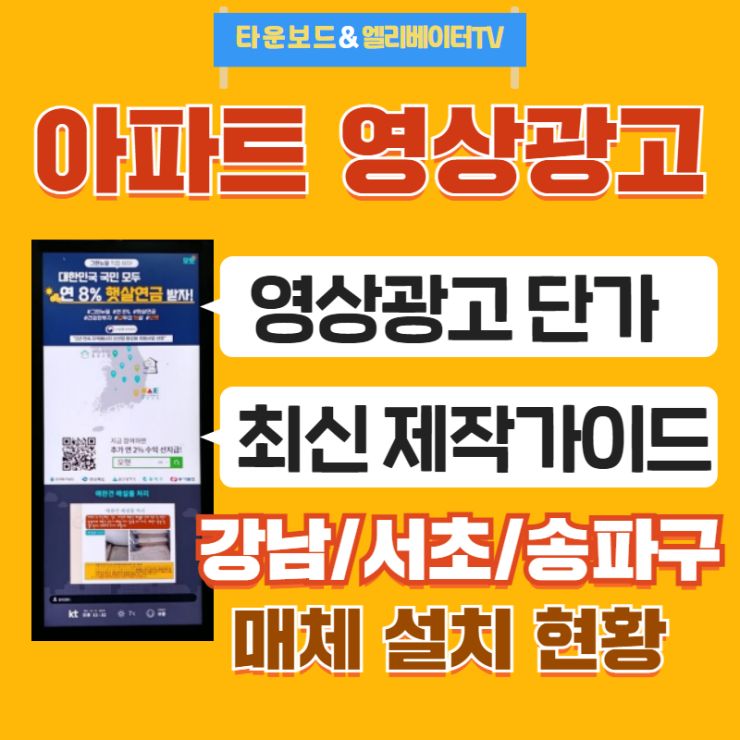 엘리베이터광고 효과와 비용(강남구/서초구/송파구 타운보드) : 네이버 블로그