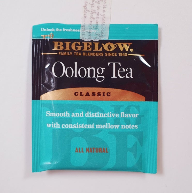 BIGELOW Oolong tea 비글로우 우롱티 네이버 블로그