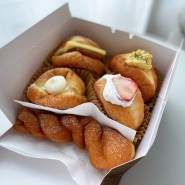 연산동 카페, 쌀로 만든 건강한 도넛 '도미넛'