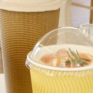 돔뚜껑 리뉴얼 :: 칼라컵 단열 종이컵 아이스음료 전용