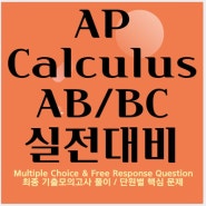 2021 AP calculus 최종모의고사 과외