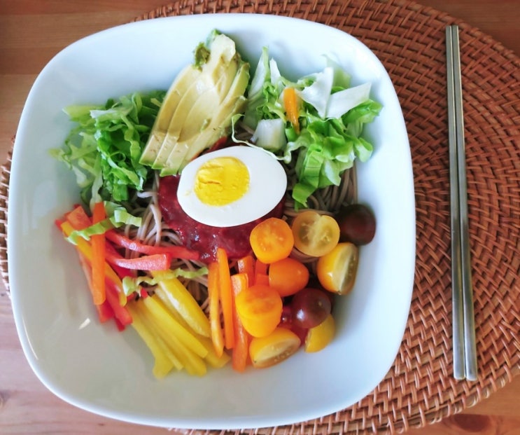 맛있는 도토리비빔국수 만들기 도토리국수요리 비빔국수양념장 만들기 : 네이버 블로그