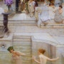Lawrence Alma-Tadema, <A Favourite Custom (1909)>