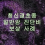 청신경초종 D33.3 일반암 진단비 보상 사례