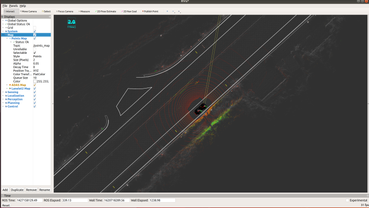 Running Autoware 1.14.0 with rosbag files : 네이버 블로그