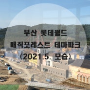 실망스러운 동부산롯데월드, 롯데매직포레스트 진행현황