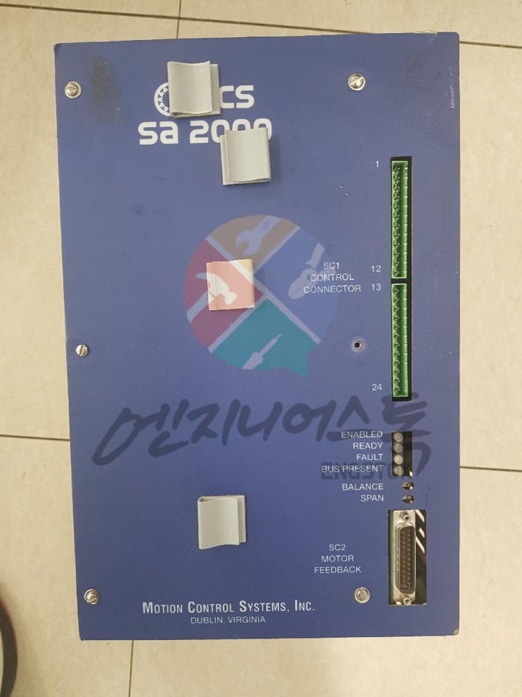 DRIVE / Motion Control Systems SA2000E / MCS 서보드라이브 SA2000E수리 / 에러발생 서보 ...