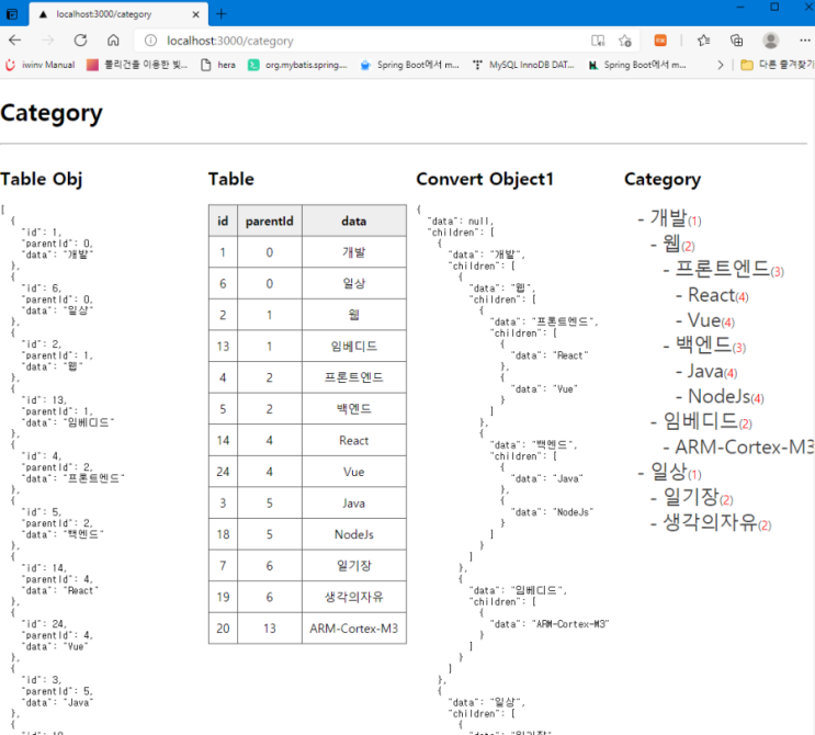 [React(NextJs) + TypeScript] - 7 - 무한 계층형 카테고리 트리뷰 만들기 : 네이버 블로그