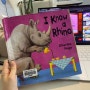 [그림책일기 : 23개월] I know a Rhino, Written & Illustrated by Charles Fuge