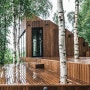 쾌적한 자작나무 숲속의 작은 전원주택