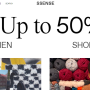 센스(SSENSE) 전상품 최대 50% 할인받고 캐시백 4% 적립하기