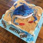 [생일케이크]크랩 케이크 / 블루크랩 케이크 만드는 법 / 슈가크래프트