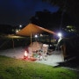 포천 비둘기낭 캠핑장 -1(코베아 하프돔 ll, 애견 동반 캠핑장, 코베아 그라운드시트 S)