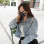 iLe 친환경여름마스크 세련되고 편안한 박세리마스크 착샷