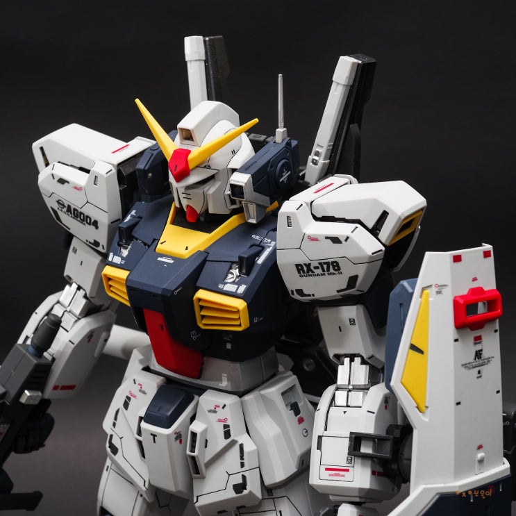 [건프라] PG RX-178 Gundam MK-II 에우고 (건담 마크2) 작업후기 : 네이버 블로그