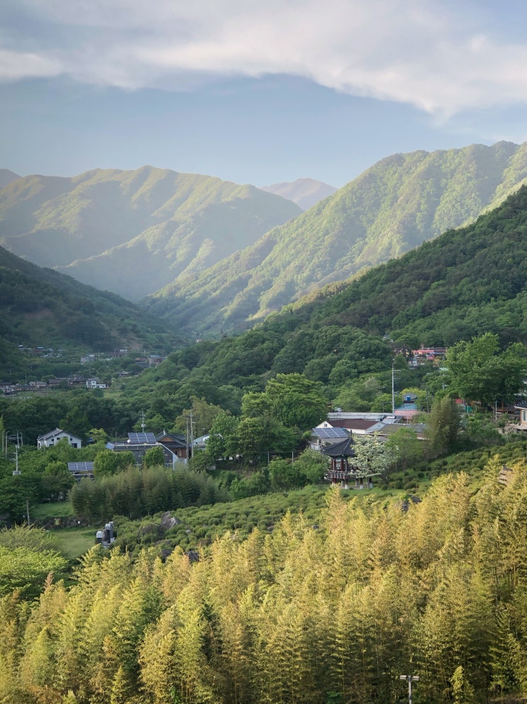 첫째날_우천정, 하동레일바이크, 켄싱턴리조트 지리산하동