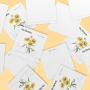 메세지카드 / 플라워샵 택 : 다양한 꽃그림 선택가능한 플라워샵 안내카드 제작