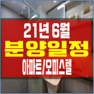 서울 아파트 분양일정 21년 전국 최신 소식