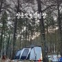올해의 첫 캠핑은 경북 청송오토캠핑장!!