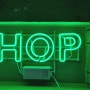 [호프집 네온사인] HOP'S 호프집에 초록 네온사인 제작해드렸어요