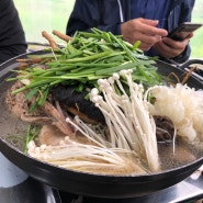 광교산 여름별미 능이버섯닭백숙 맛보기:D