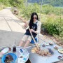밀양 인골산장 : 부산울산근교 야외맛집 인스타 핫플 산뷰 오리고기