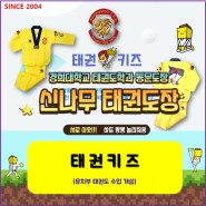 "태권 키즈(유치부 태권도)" 영통3동 경희대 신나무 태권도장