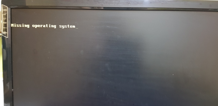 Missing operating system 화면이 뜨고 부팅이 안됨! : 네이버 블로그