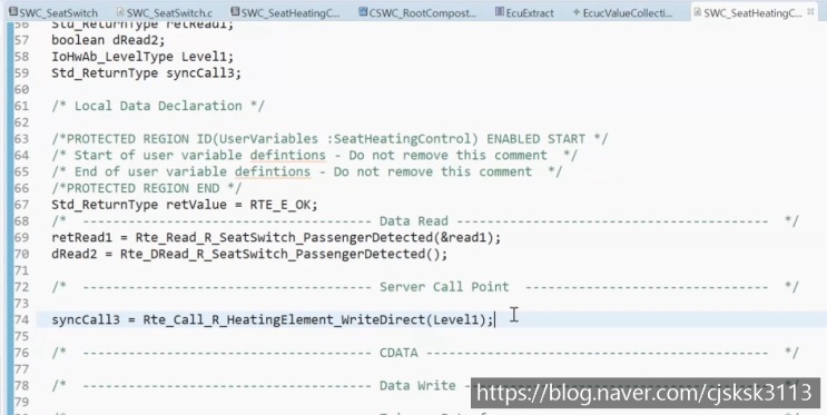 Mobilgene 실습 4 : SWC와 BSW 모듈을 Client-Server Interface로 연결하기 : 네이버 블로그