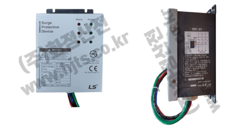 [서지보호기] LS산전 SPD SPT2-40S 440V(3P+G 40KA) BOX타입 / 2019년 11월 생산 새제품 ...