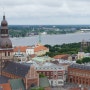 [July 2017] Riga, Latvia - 라트비아 리가 - St. Peter's Church Rīgas Sv. Pētera baznīca 성베드로성당에서 본 리가 뷰