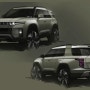 아직 한발 남았다, 쌍용자동차 중형 SUV J100 과 전기차 코란도 e-모션 공개