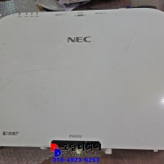 NEC NP-PA522U , 패널엔진 교체 , NEC 3LCD 패널엔진교체 , 도담미디어 , 골프존파크 학장골든스타스크린