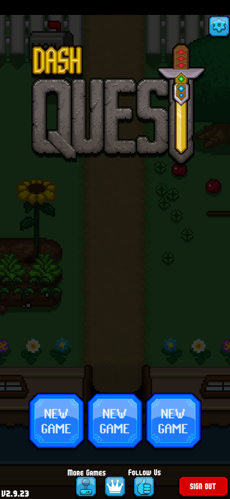 [구글 업적 공략 및 게임 리뷰] Dash Quest : 네이버 블로그