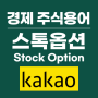 카카오 스톡옵션(Stock Option) 뜻/행사기간/세금/카카오 주가