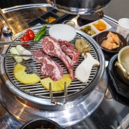 제주 양화정 뷰도 깡패~생고기로 즐기는 양갈비, 양꼬치집!