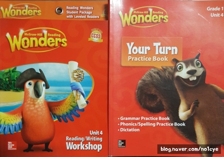 미국교과서]Wonders Reading Writing 맥그로힐 출판사) / 초등 영어