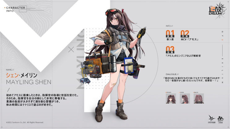 ドルフロ2 追放 キャラクター紹介 네이버 블로그