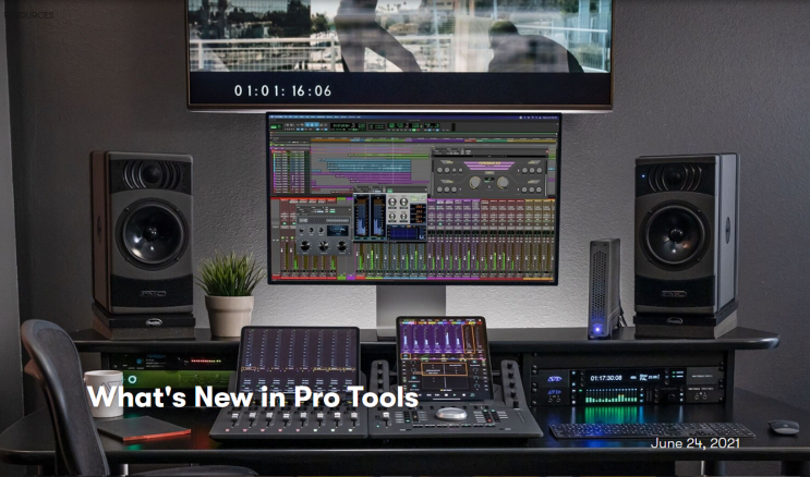 [DAW] Protools가 M1 칩이 장착된 Big Sur환경에서 지원을 시작하였습니다. 그 밖에 이번 업데이트로 더 강력해진 ...
