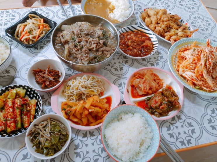 [집밥] 휴가나온 동생이랑 밥 차려먹기~ : 네이버 블로그