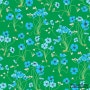 텍스타일 패턴 디자인 포트폴리오: 포토샵으로 디자인한 네잎크로바 식물 꽃그림 쿠션디자인