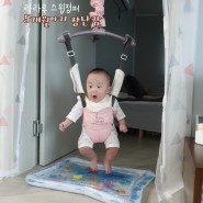 라라비 스윙점퍼(점퍼루) 입문/ 5개월 아기 장난감, 5개월 아기 놀이
