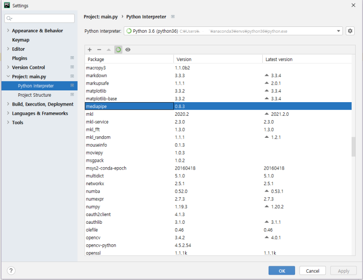 mediapipe Face Mesh python[windows 10] : 네이버 블로그
