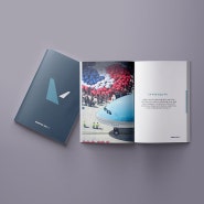 Korean Air ｜ 브로슈어 편집 디자인