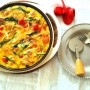 [계란시금치요리]오븐없이 만드는 이탈리아식 오믈렛 저탄고지 다이어트 음식 시금치 프리타타